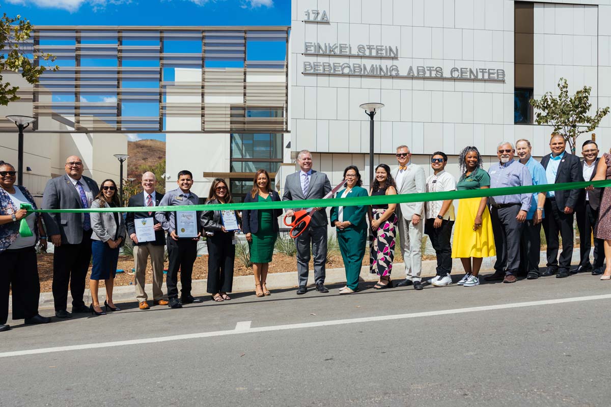 Performing Arts Center Ribbon Cutting