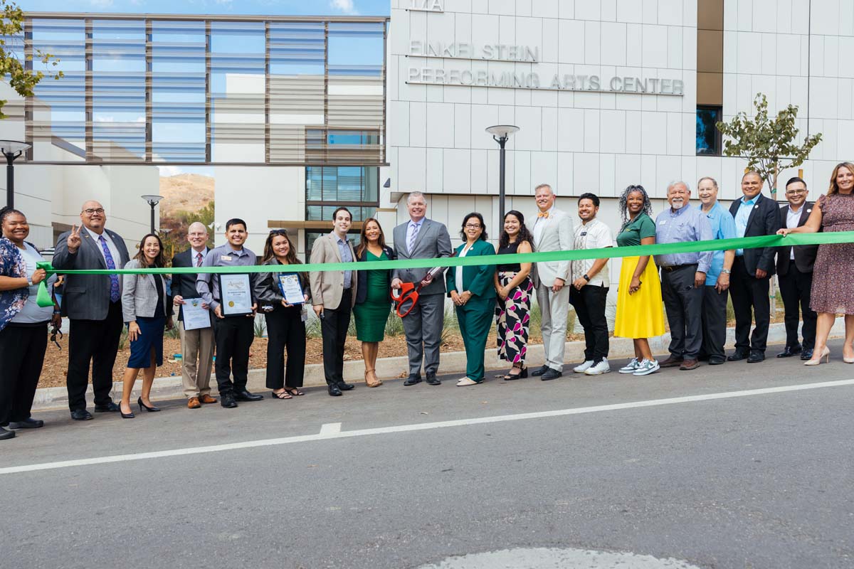 Performing Arts Center Ribbon Cutting