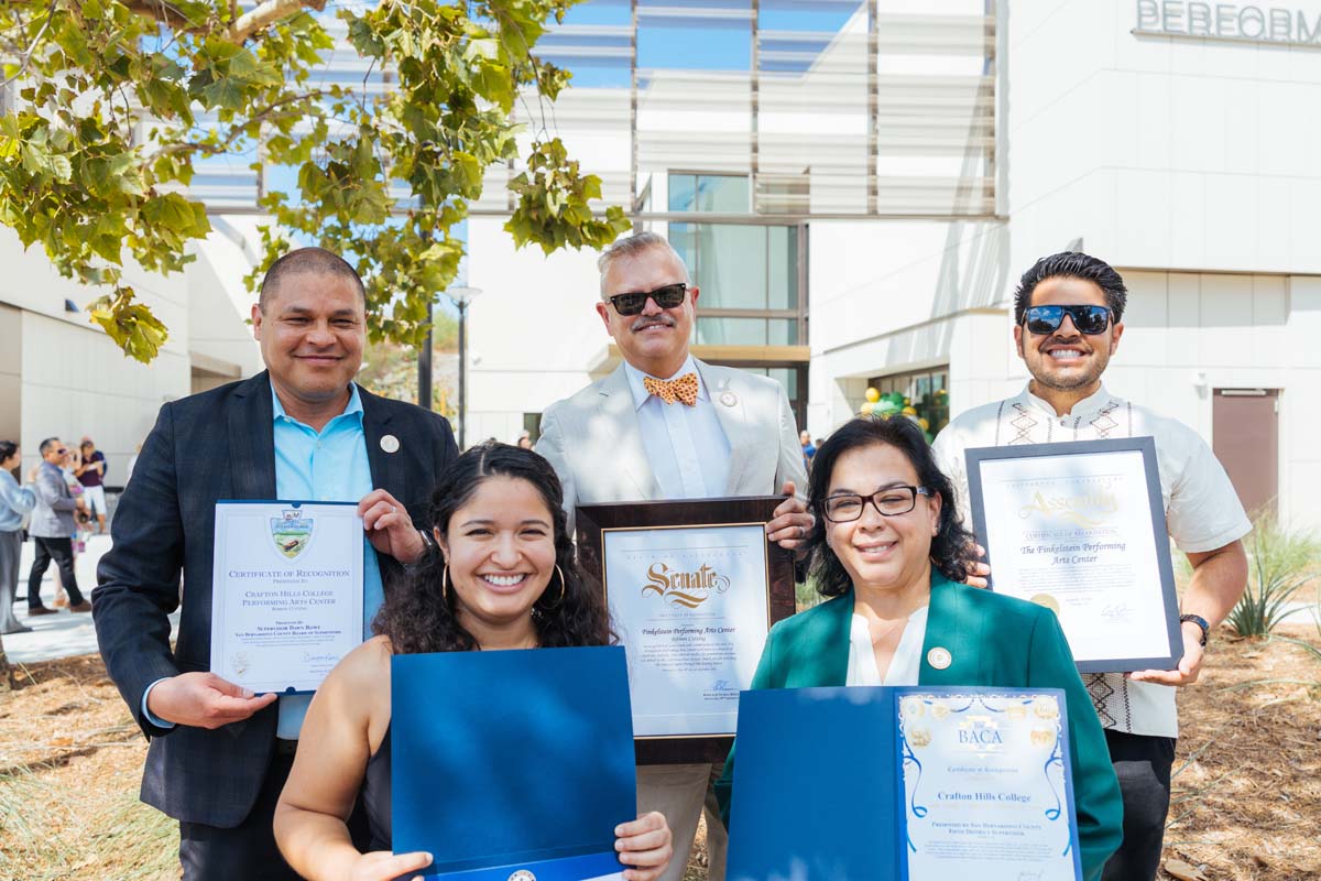 Performing Arts Center Ribbon Cutting