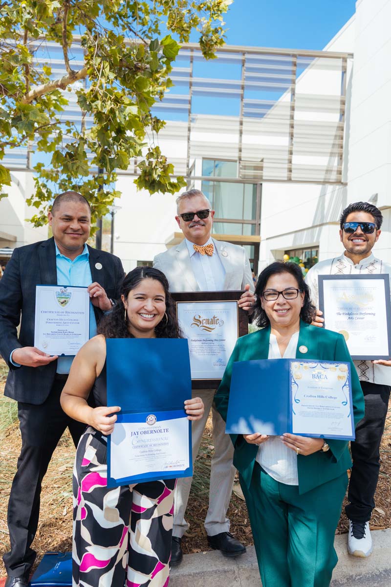 Performing Arts Center Ribbon Cutting