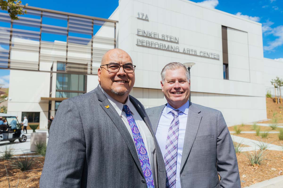 Performing Arts Center Ribbon Cutting