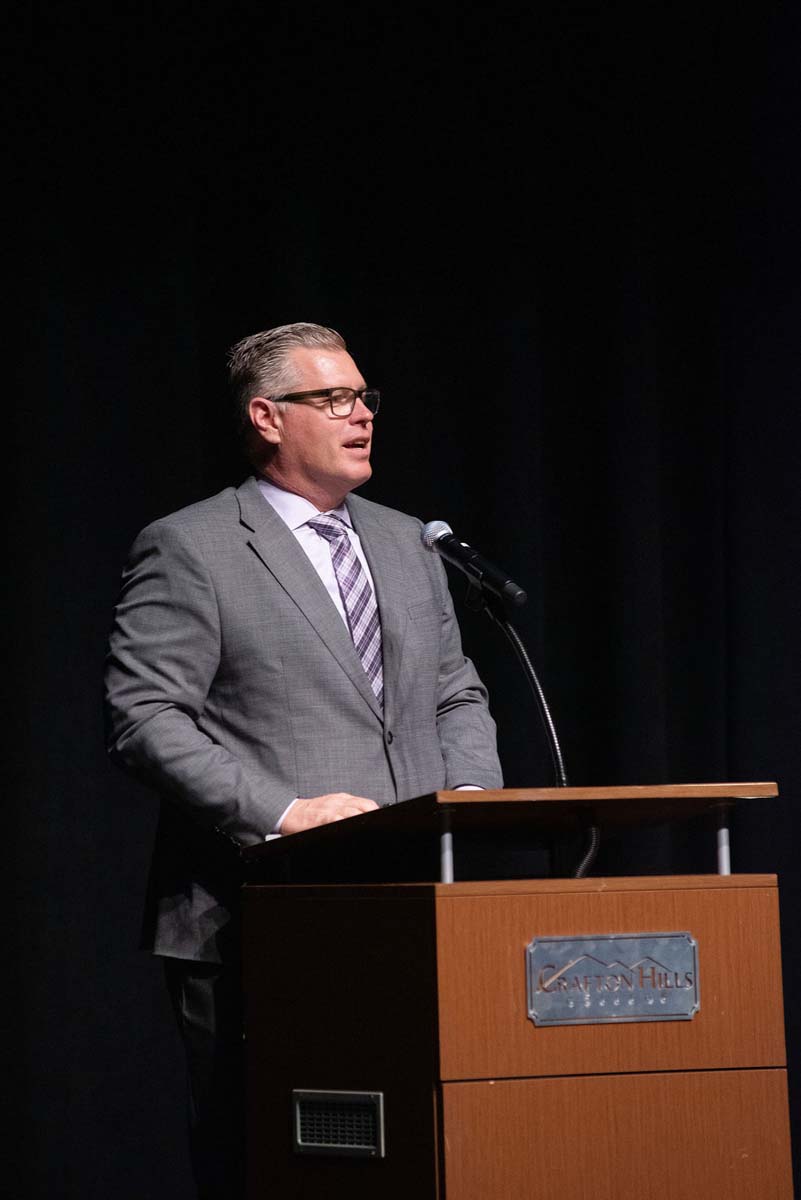 Performing Arts Center Ribbon Cutting