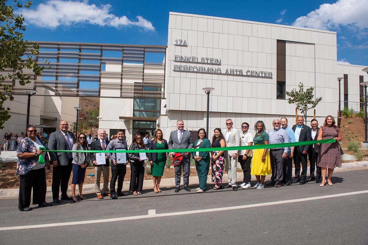 Performing Arts Center Ribbon Cutting