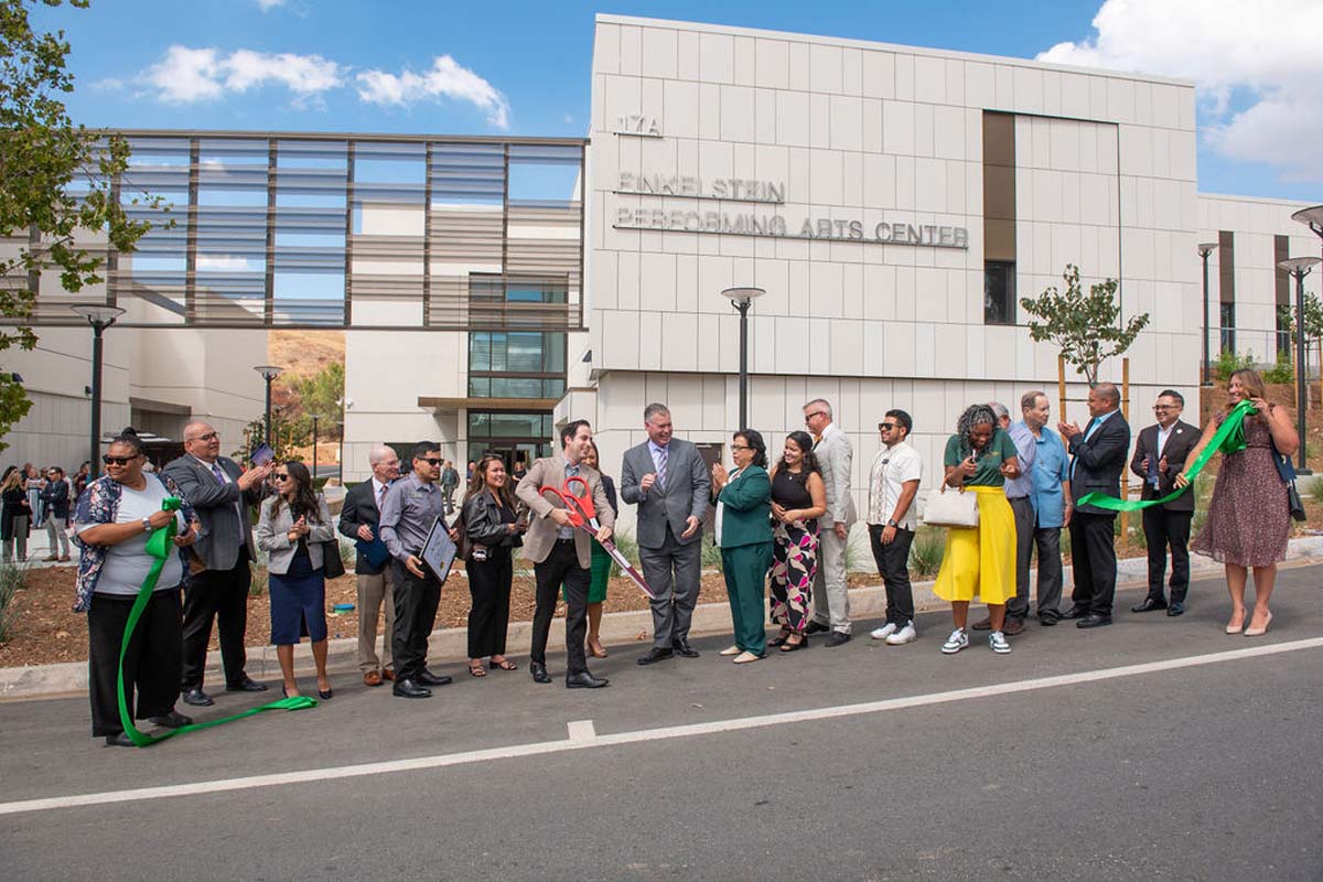 Performing Arts Center Ribbon Cutting
