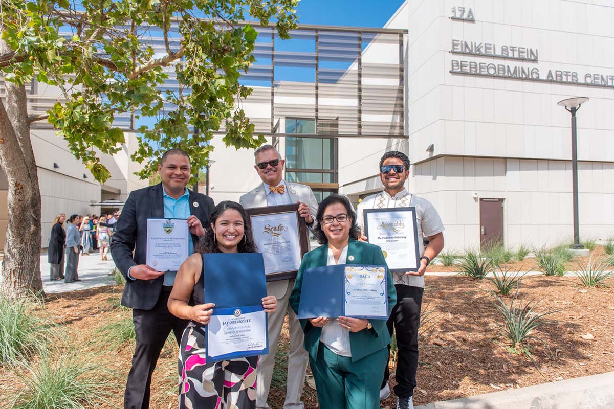 Performing Arts Center Ribbon Cutting