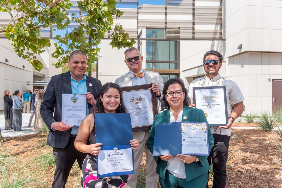Performing Arts Center Ribbon Cutting
