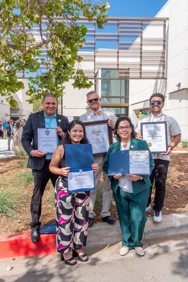 Performing Arts Center Ribbon Cutting
