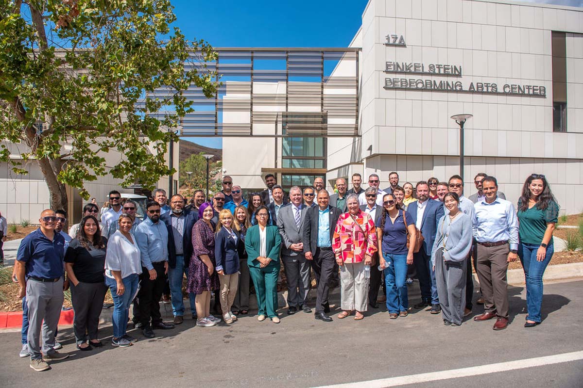 Performing Arts Center Ribbon Cutting