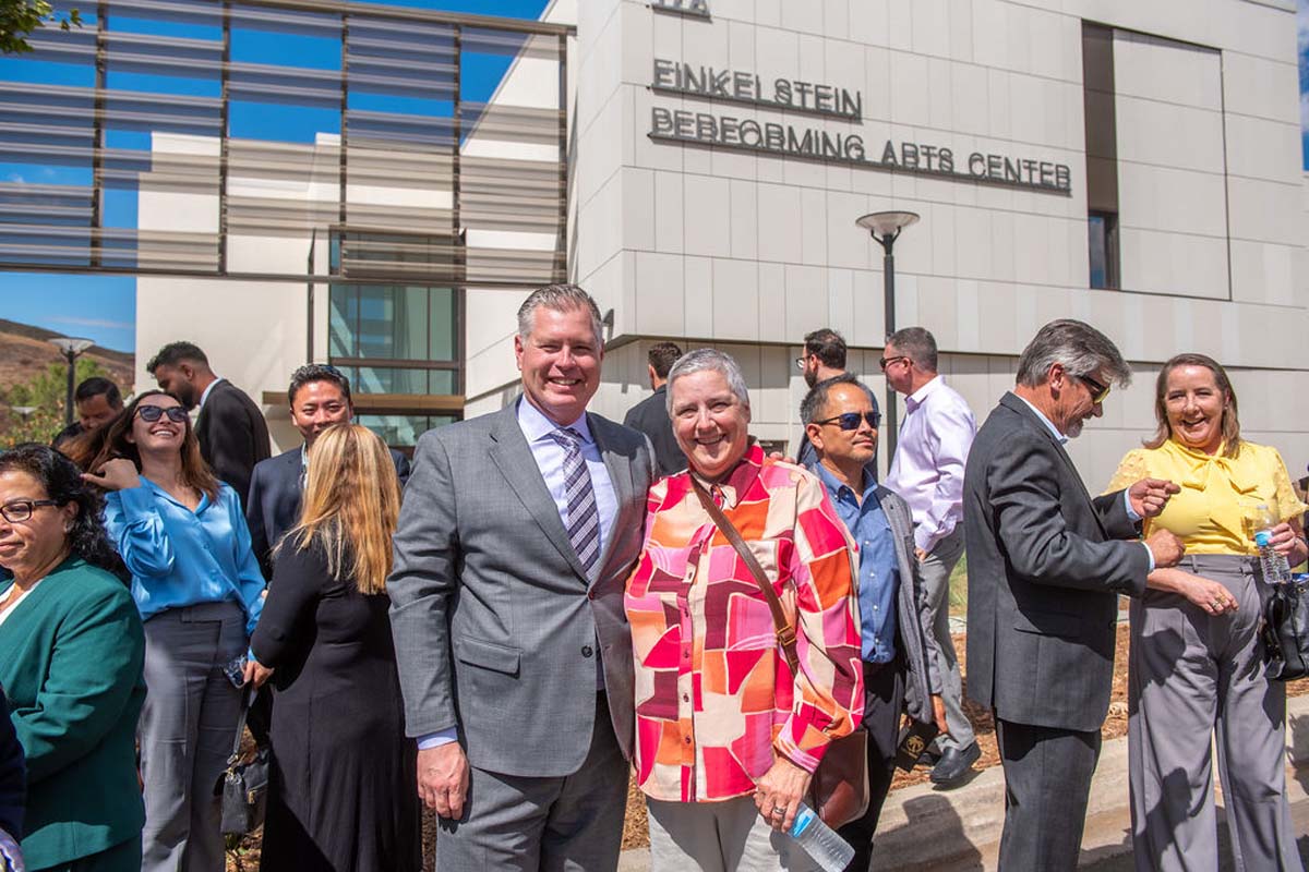 Performing Arts Center Ribbon Cutting