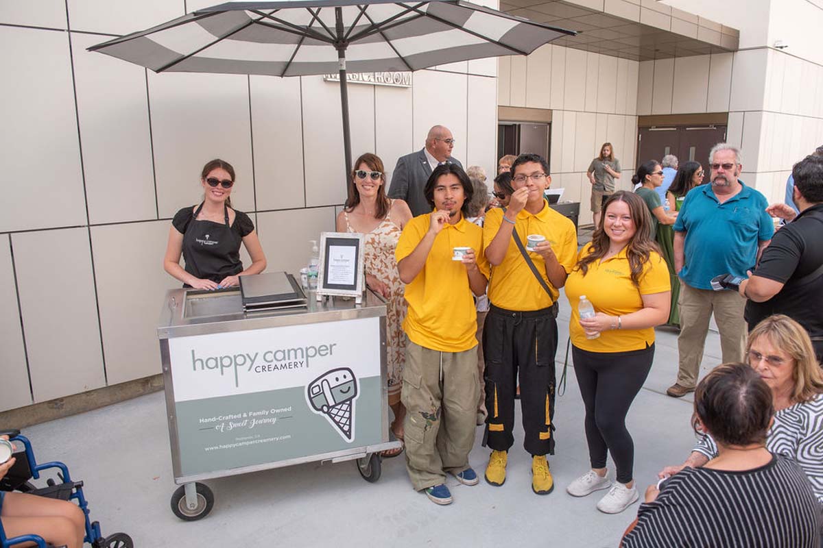 Performing Arts Center Ribbon Cutting