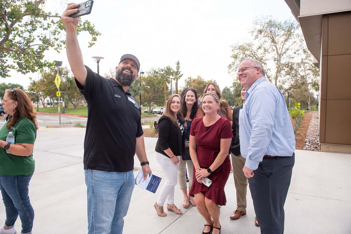 Performing Arts Center Ribbon Cutting