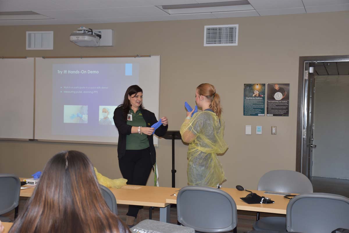 YHS Biomedical Academy Visit.