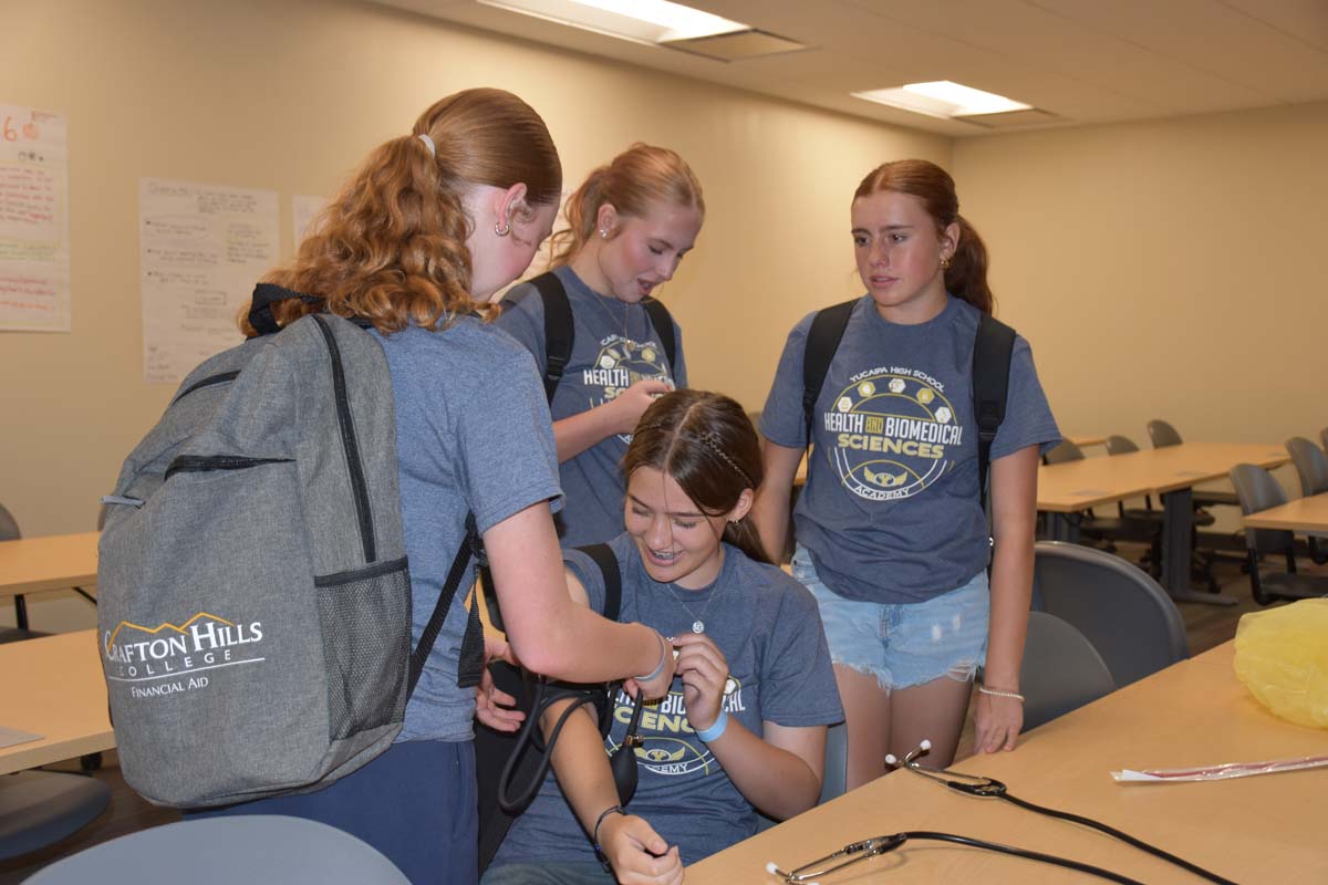 YHS Biomedical Academy Visit.