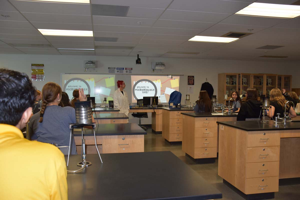 YHS Biomedical Academy Visit.