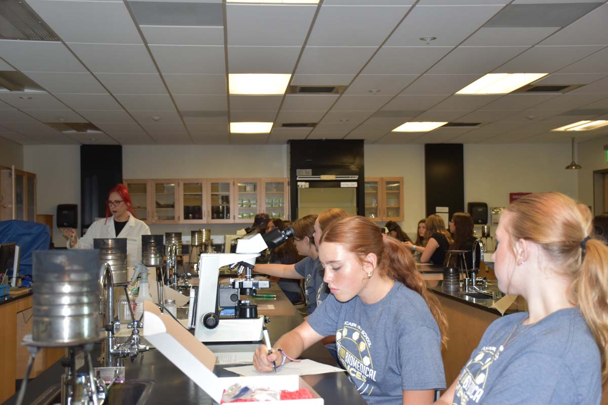 YHS Biomedical Academy Visit.