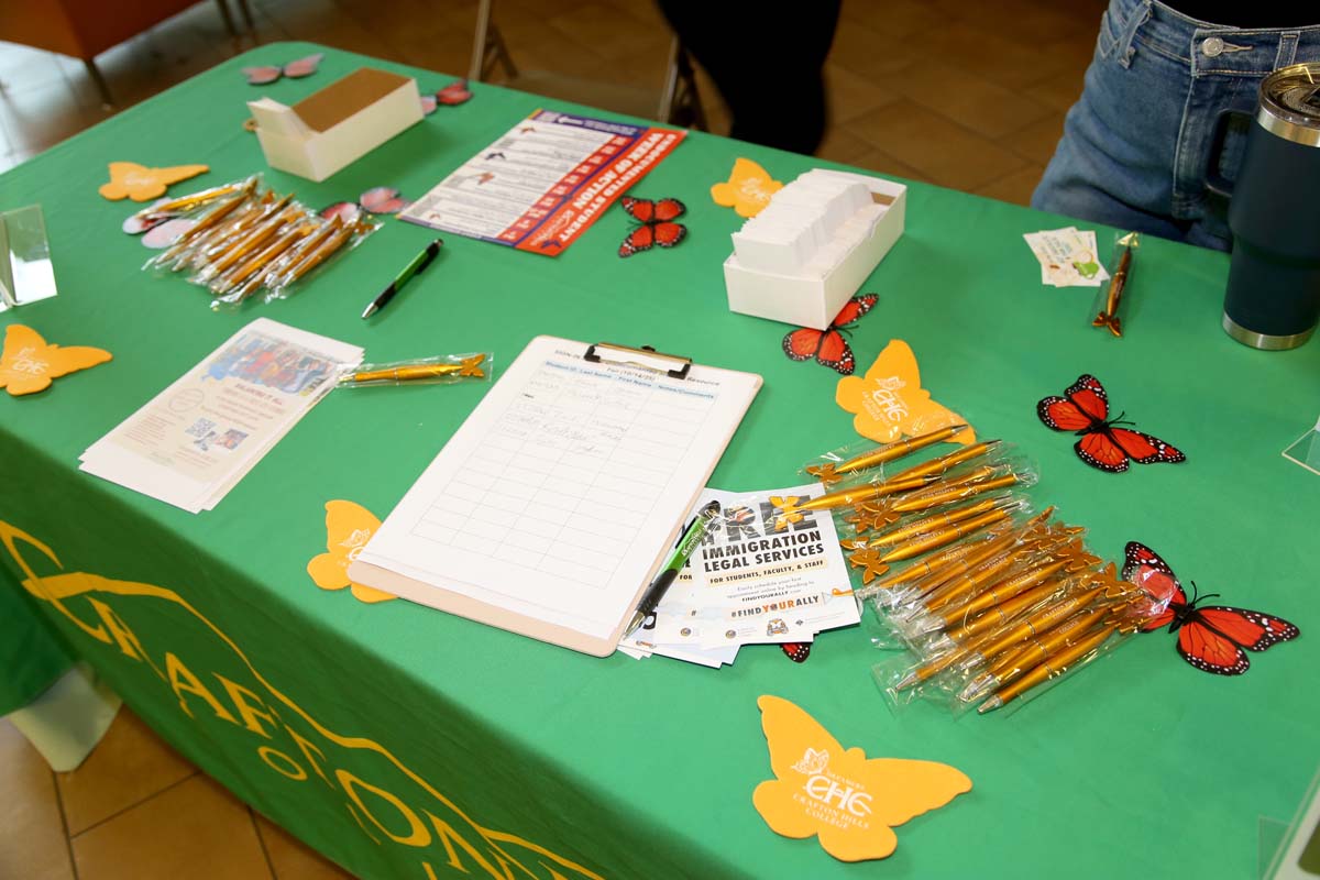 Undocumented Student Resource Fair.
