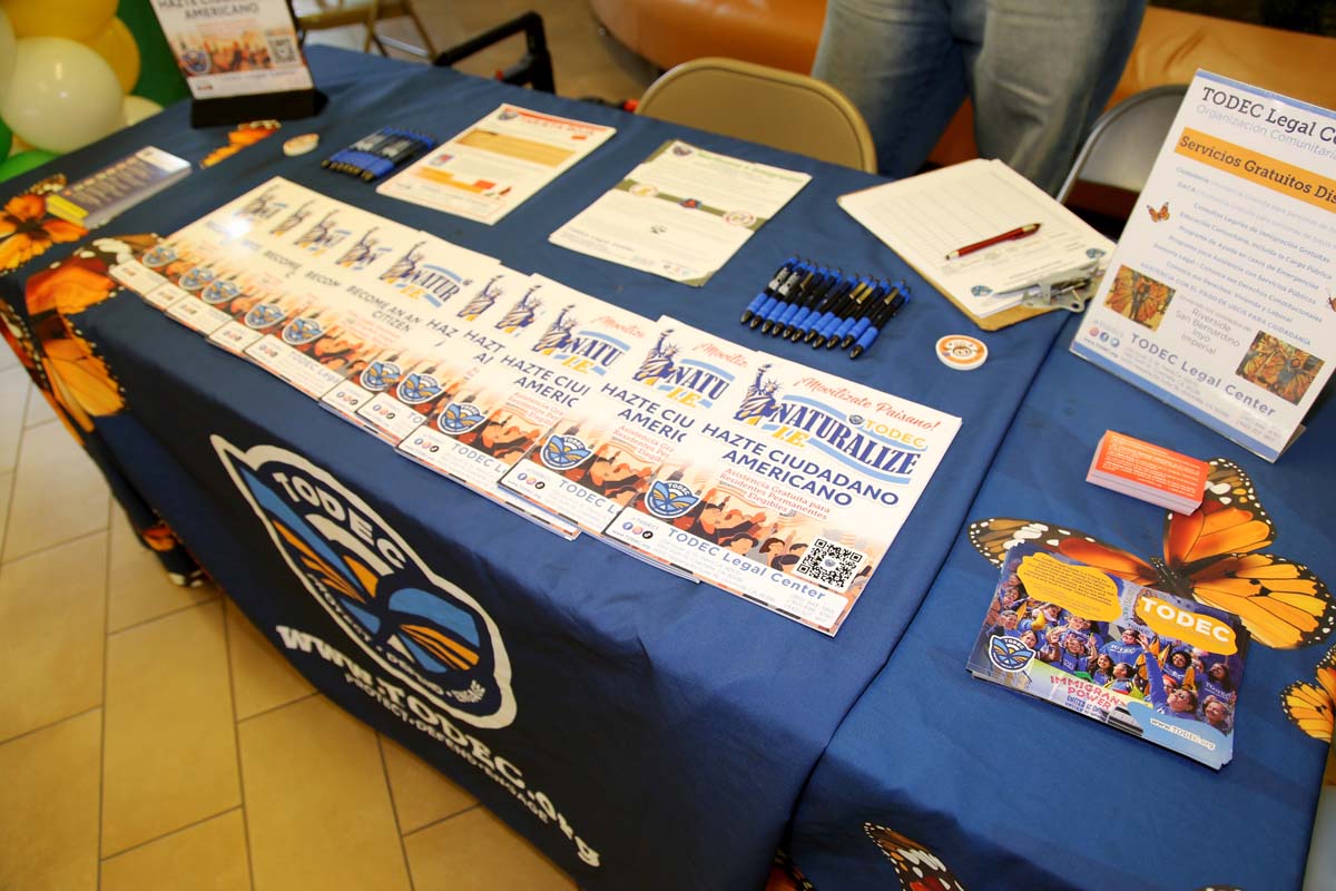 Undocumented Student Resource Fair.