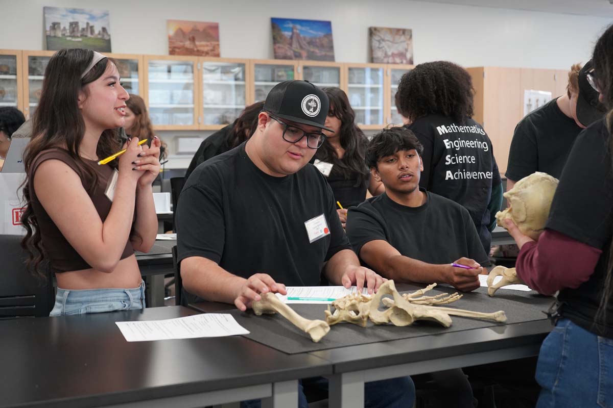 Students attend the STEM Summit at CHC.