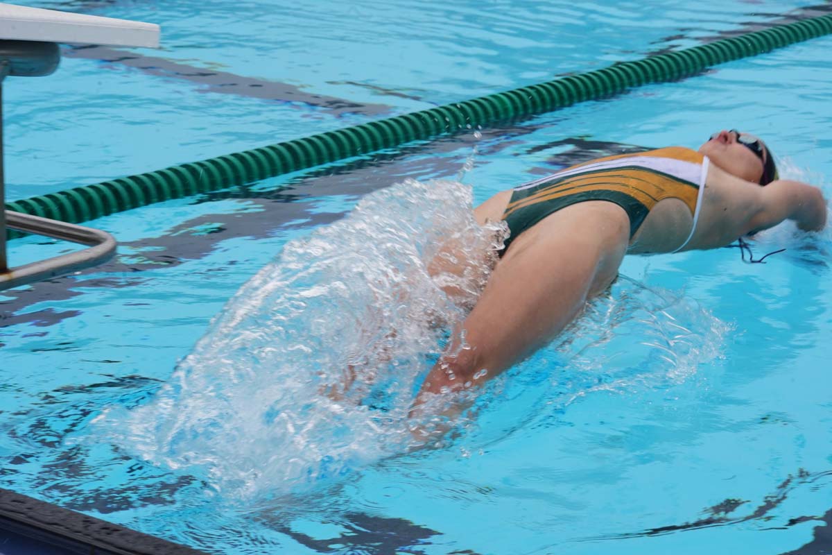 Swimmers at CHC Swim Meet.