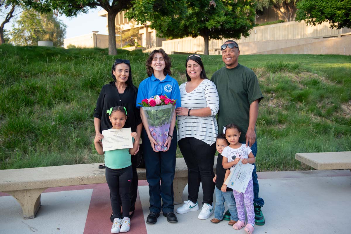 Crafton Hills College celebrate newest EMTS at graduation ceremony.