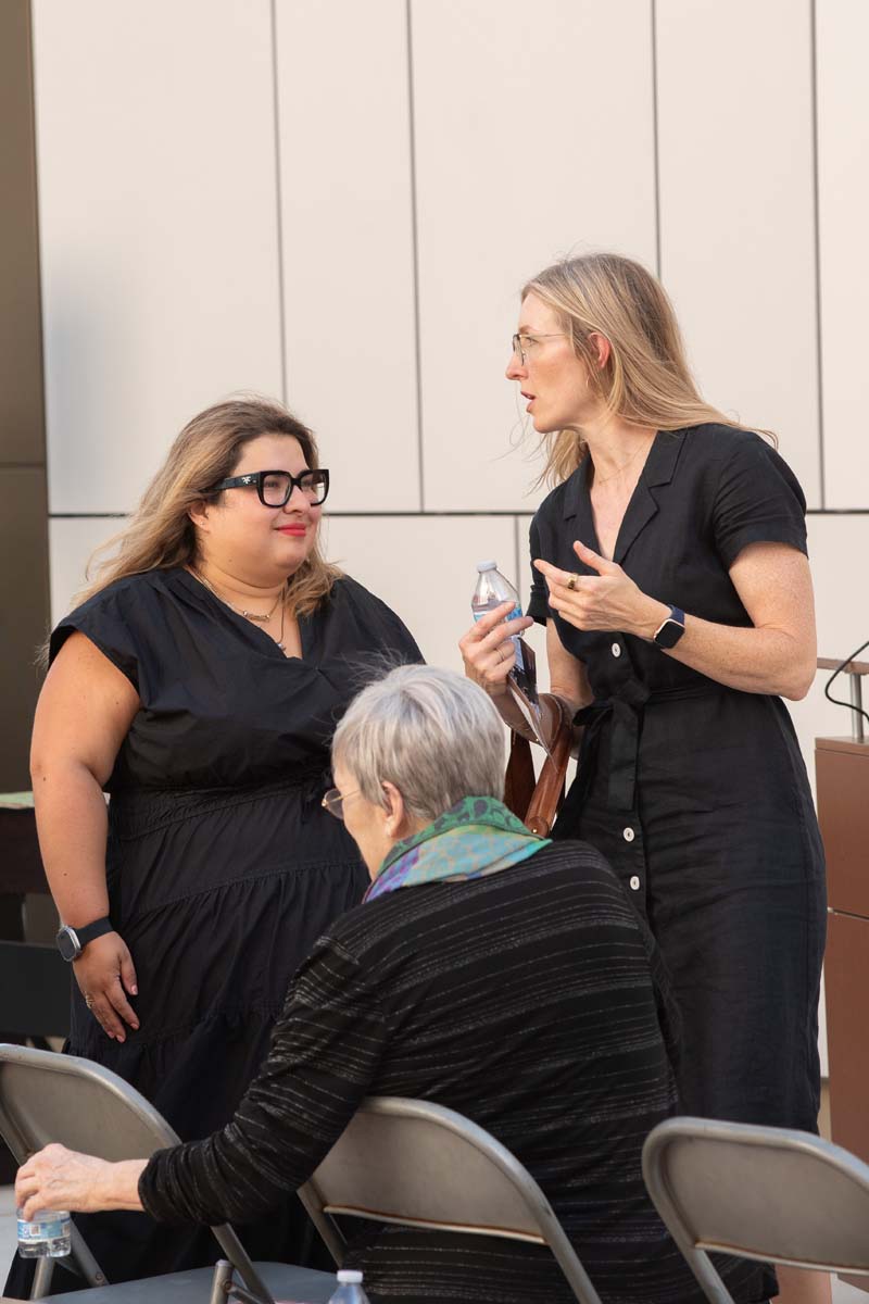 Elaine Rosen and Others at Naming Ceremony