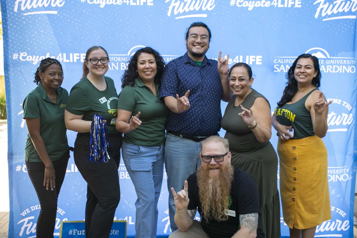 Participants at CSUSB Instant Admit Day.