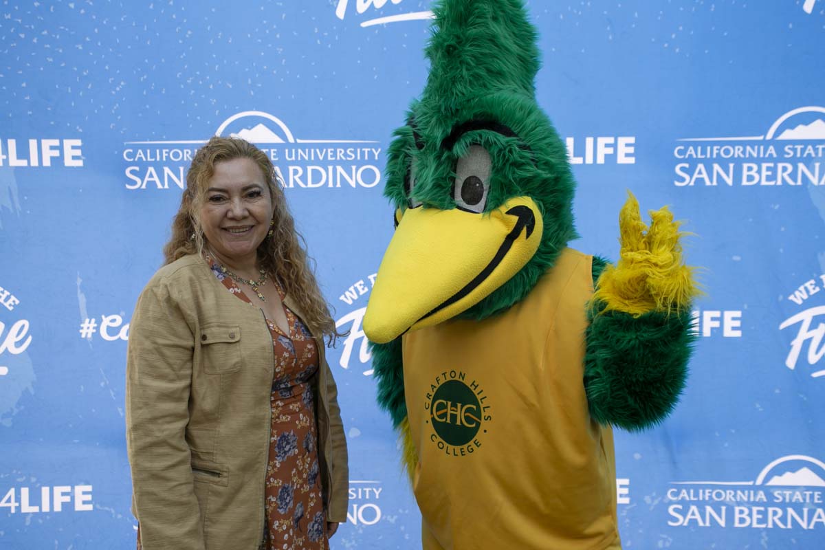 Participants at CSUSB Instant Admit Day.
