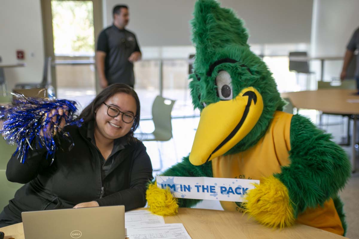 Participants at CSUSB Instant Admit Day.