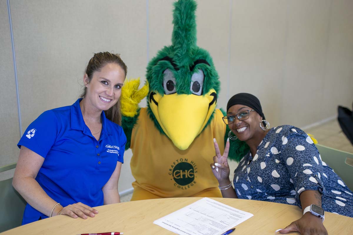 Participants at CSUSB Instant Admit Day.