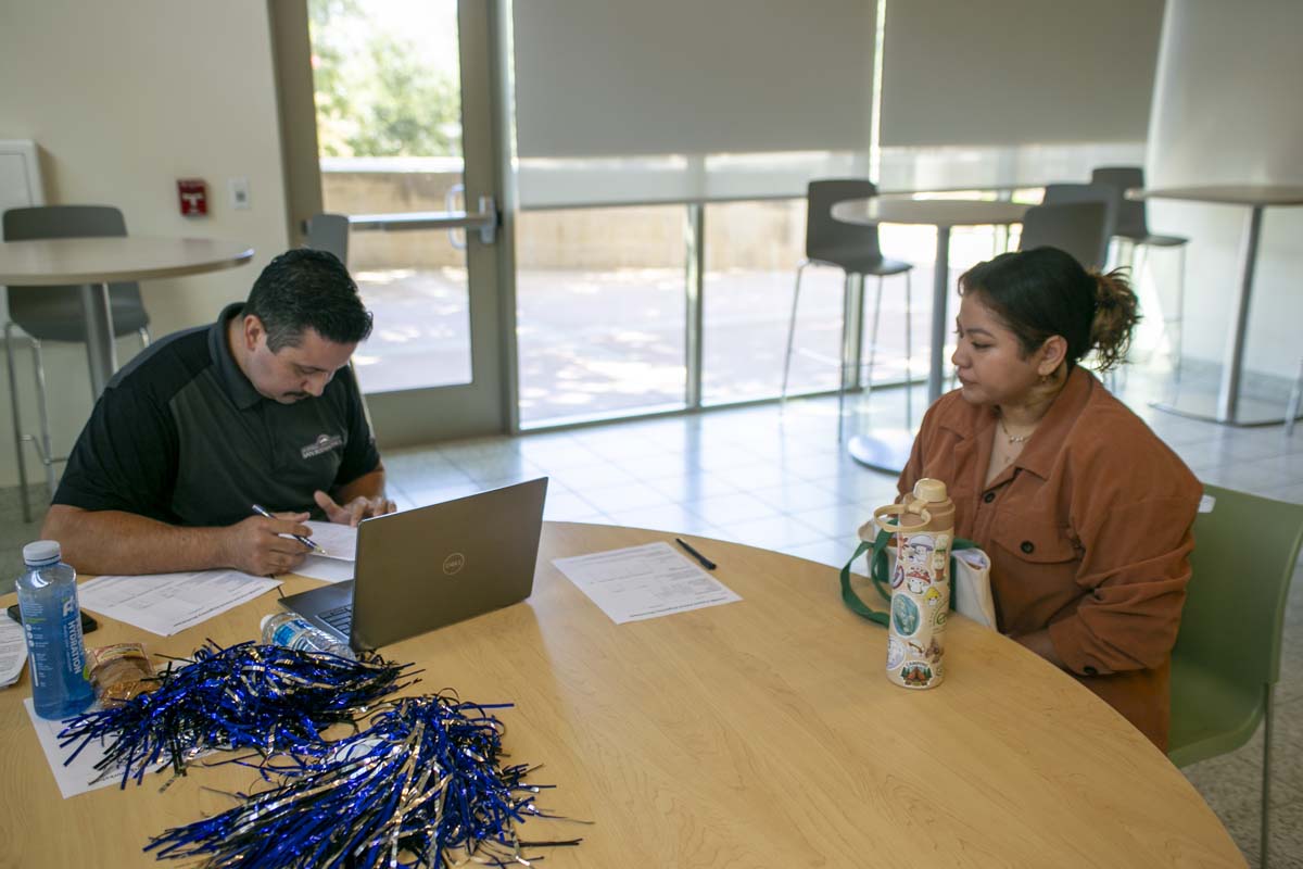 Participants at CSUSB Instant Admit Day.