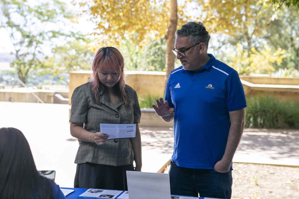 Participants at CSUSB Instant Admit Day.