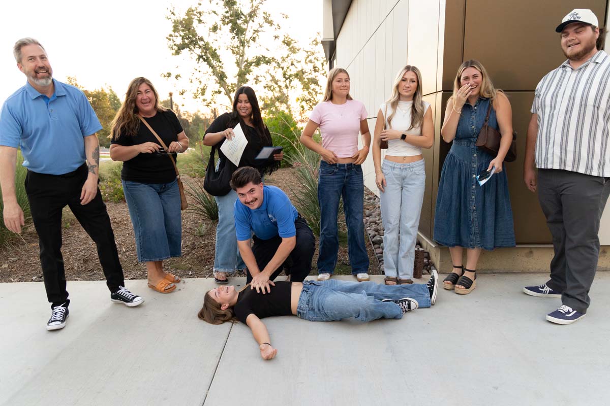EMT Graduates.
