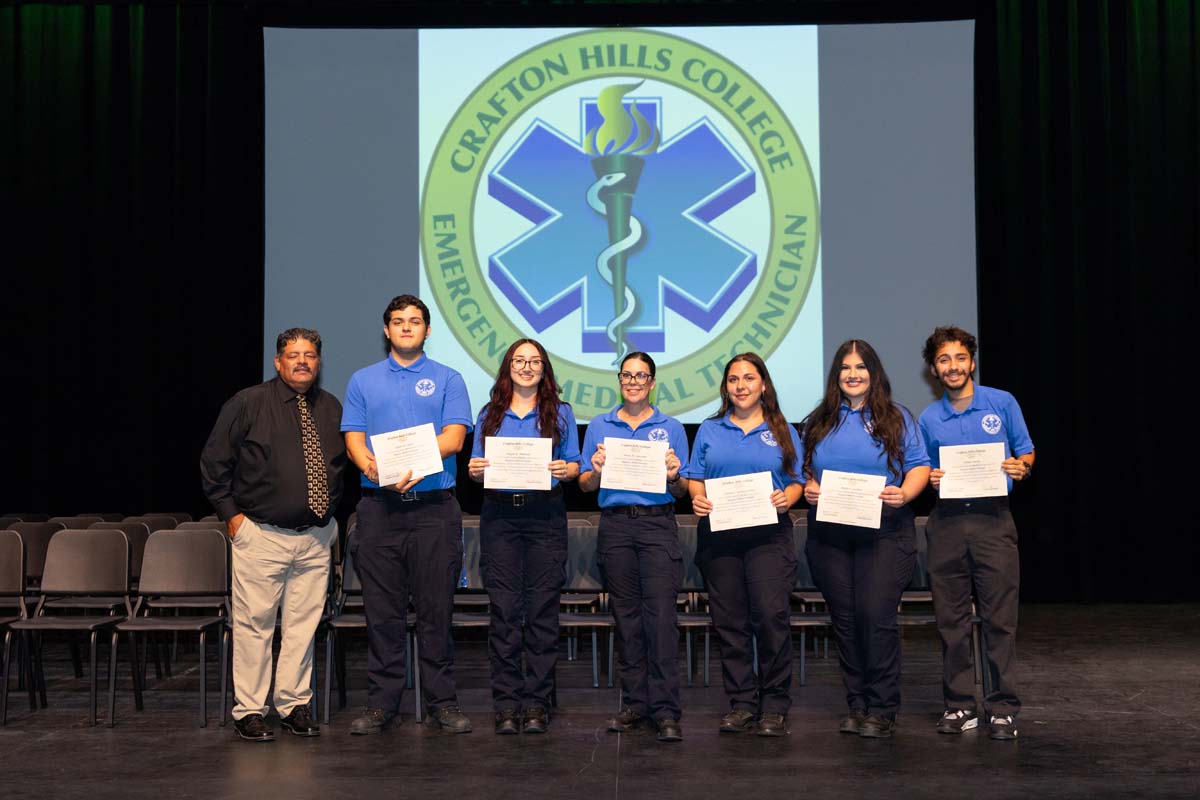EMT Graduates.