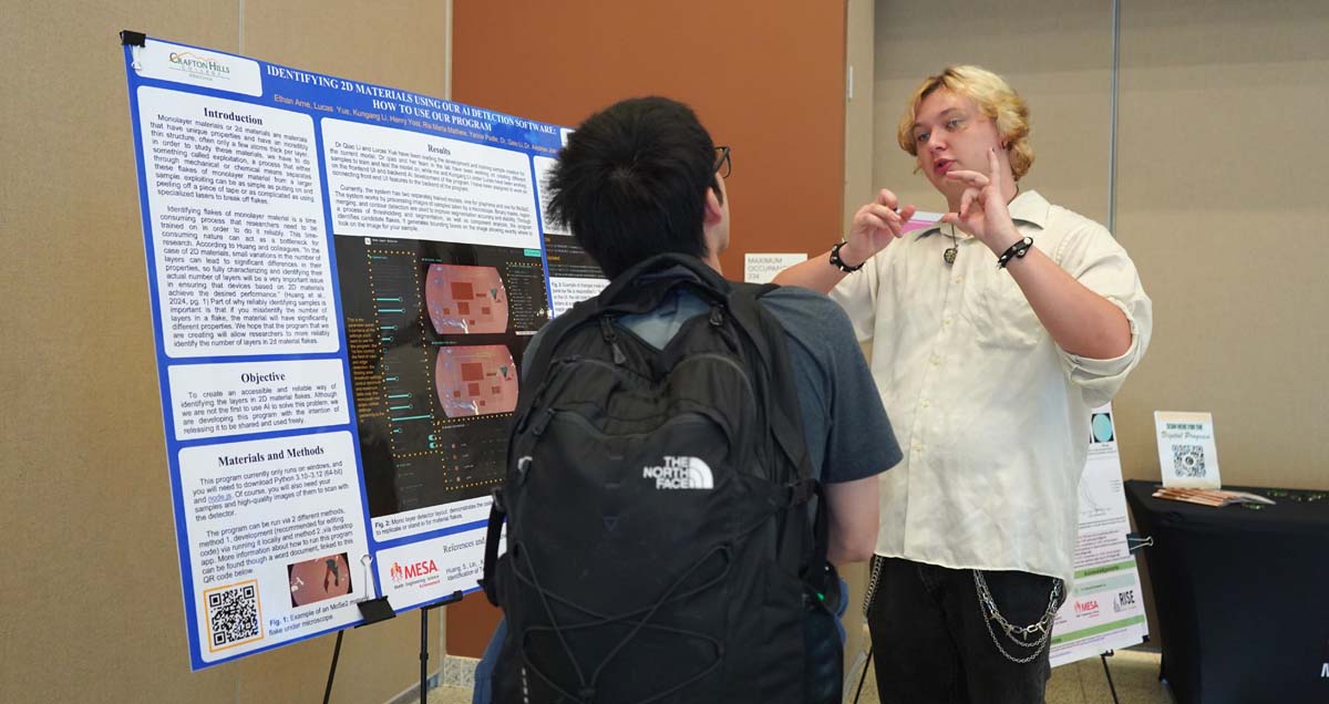 Attendees at MESA Research Symposium.