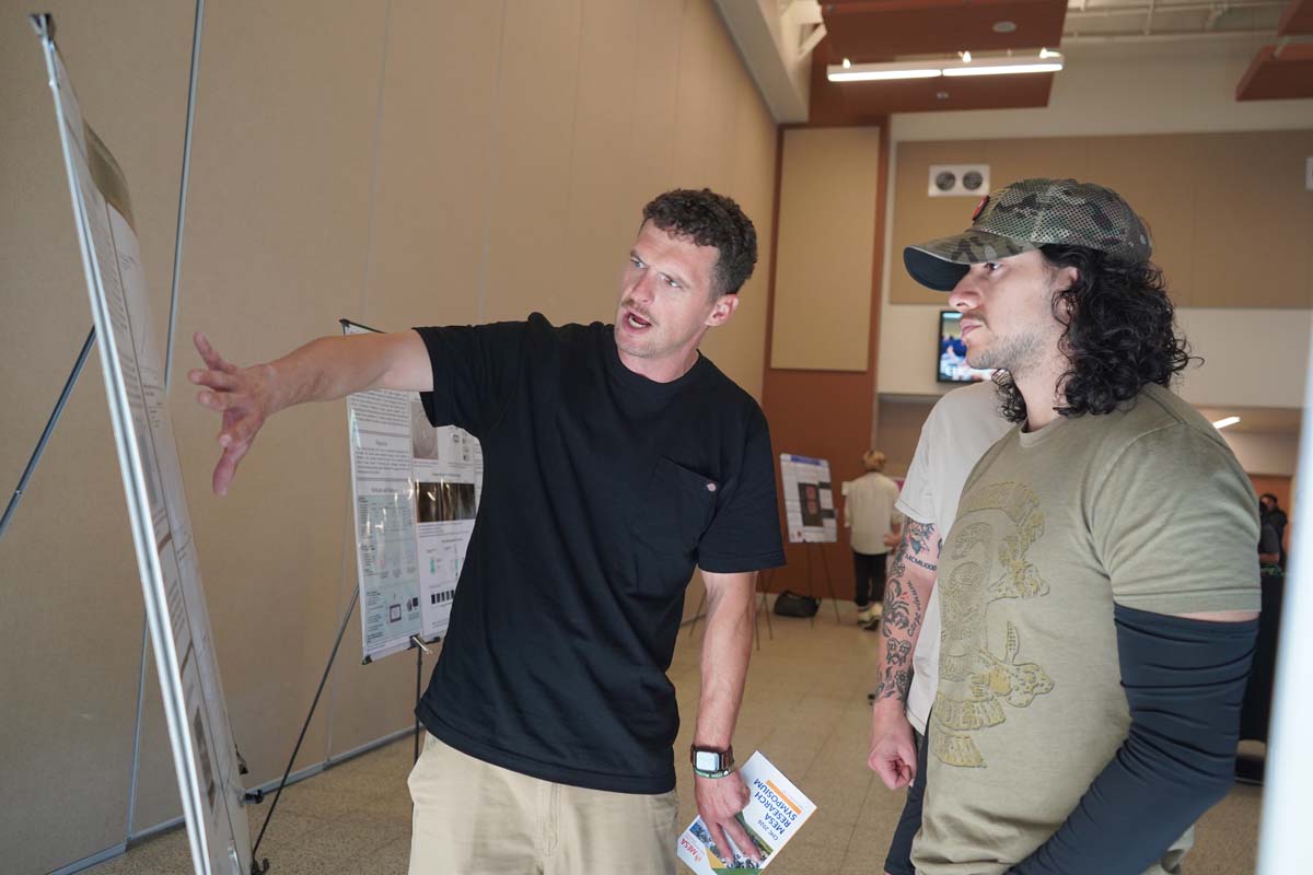 Attendees at MESA Research Symposium.