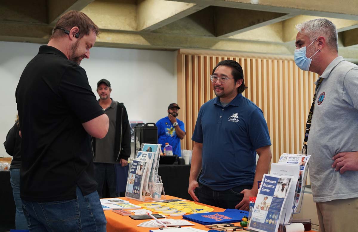 Participants at Veterans Job Fair and Expo.