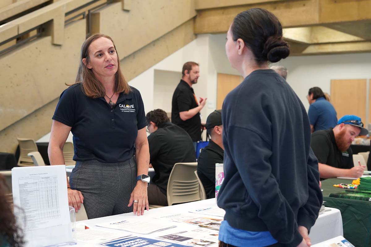 Participants at Veterans Job Fair and Expo.