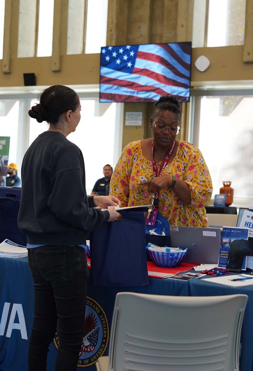 Participants at Veterans Job Fair and Expo.