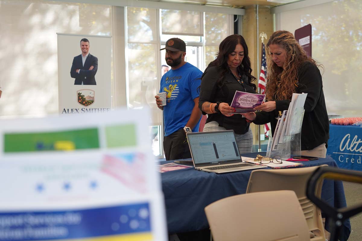 Participants at Veterans Job Fair and Expo.
