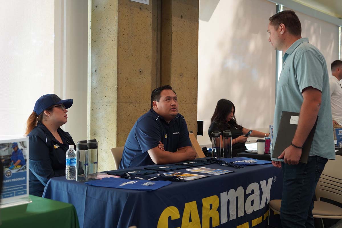 Participants at Veterans Job Fair and Expo.