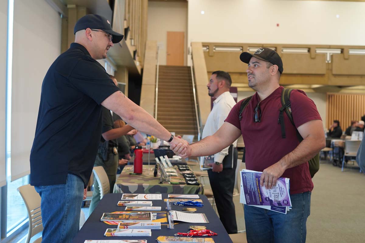Participants at Veterans Job Fair and Expo.