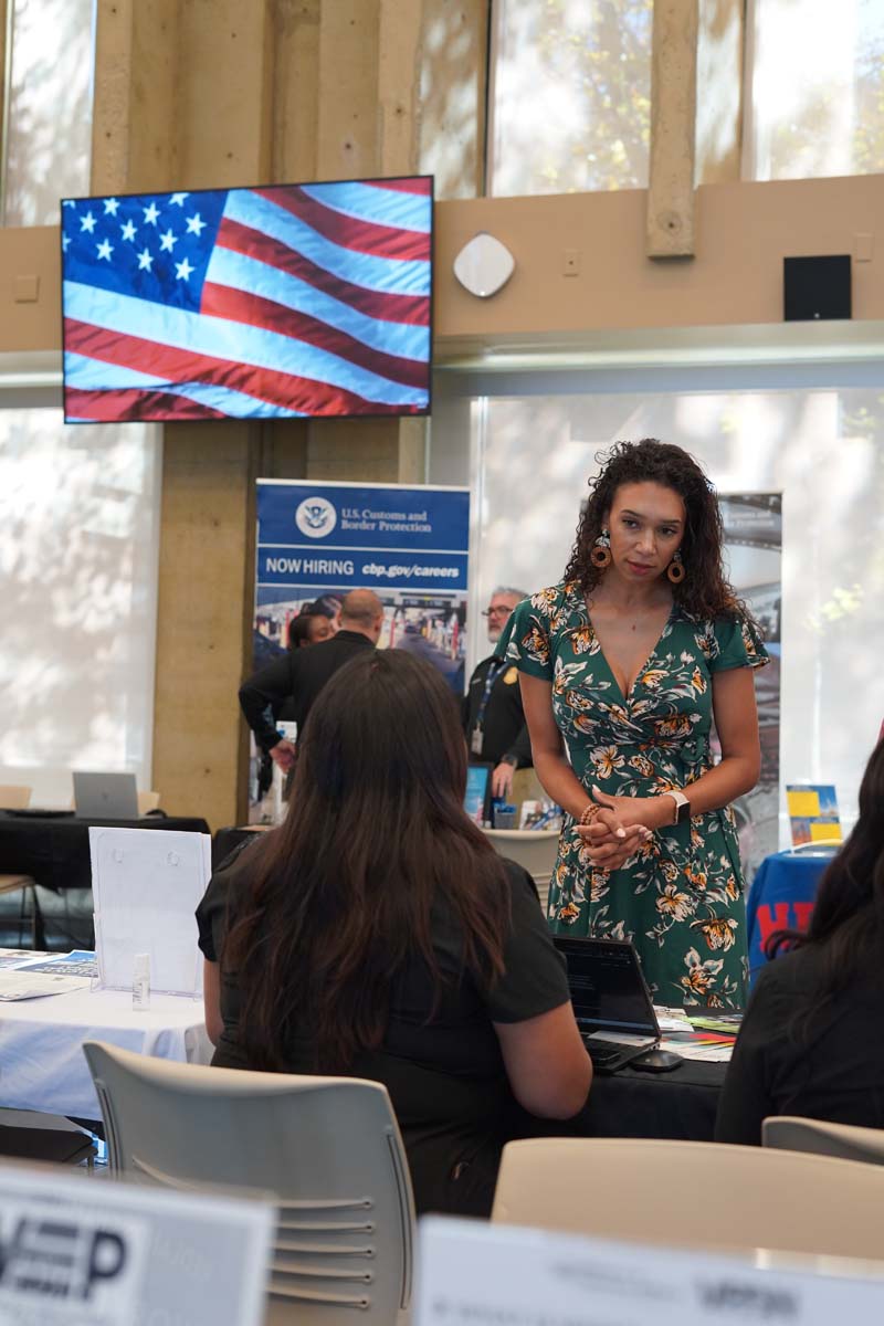 Participants at Veterans Job Fair and Expo.