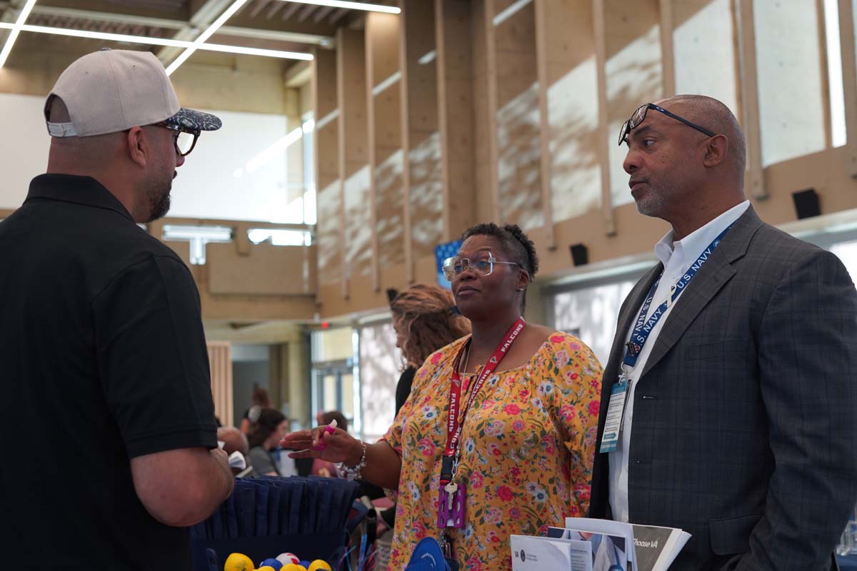 Participants at Veterans Job Fair and Expo.