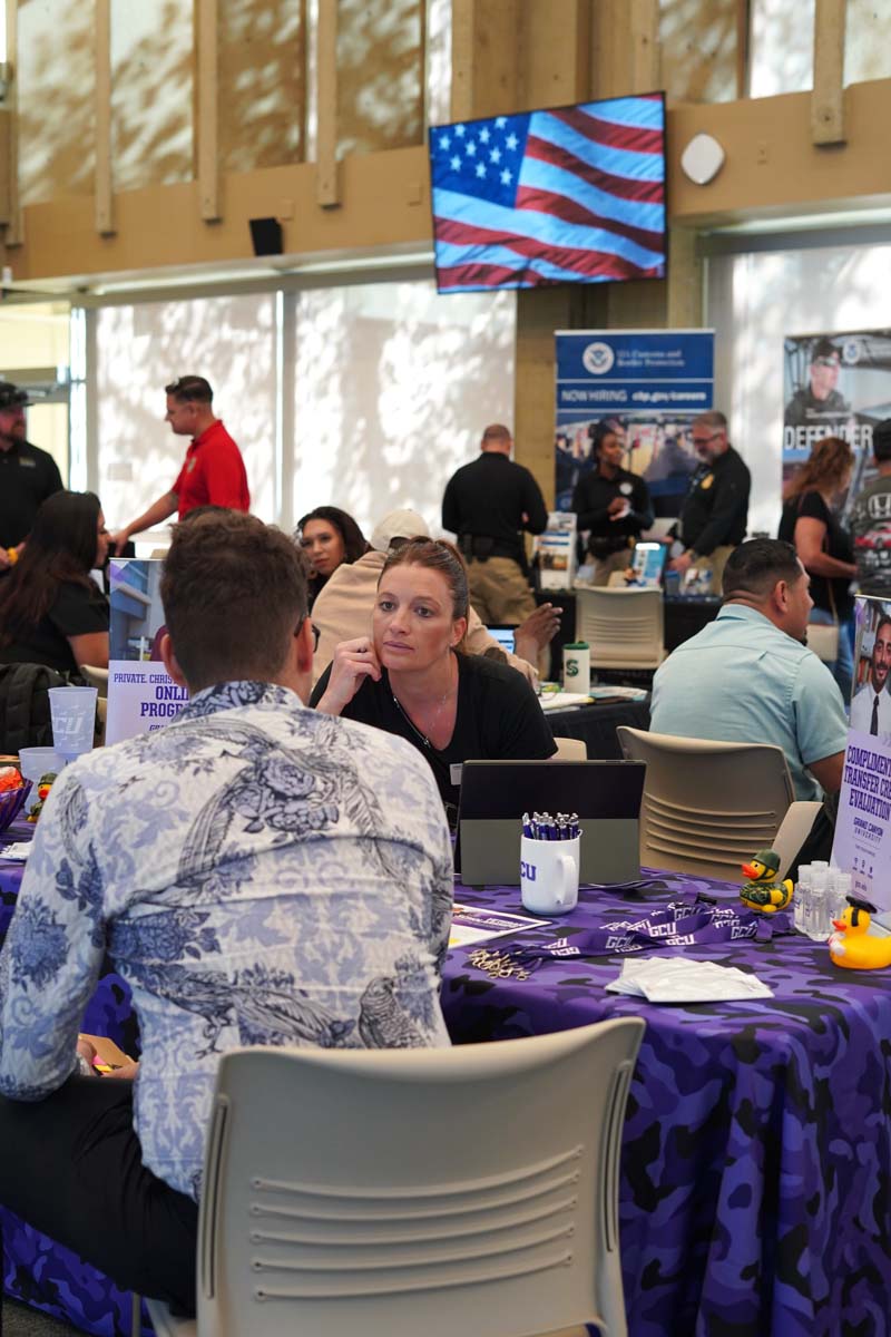 Participants at Veterans Job Fair and Expo.