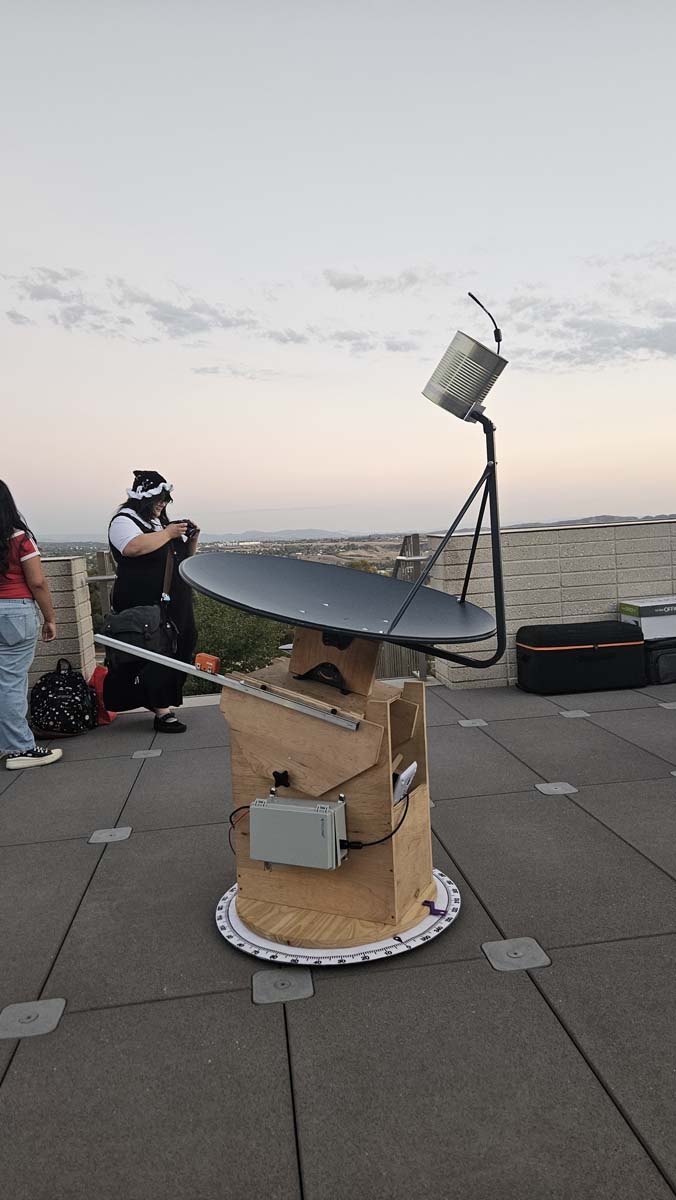 Participants at Telescopes on the Terrace.