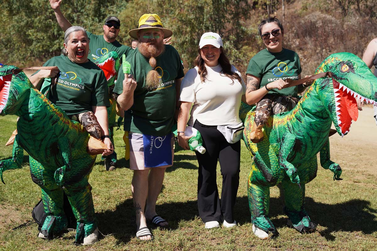 Participants at CHC Olympics.