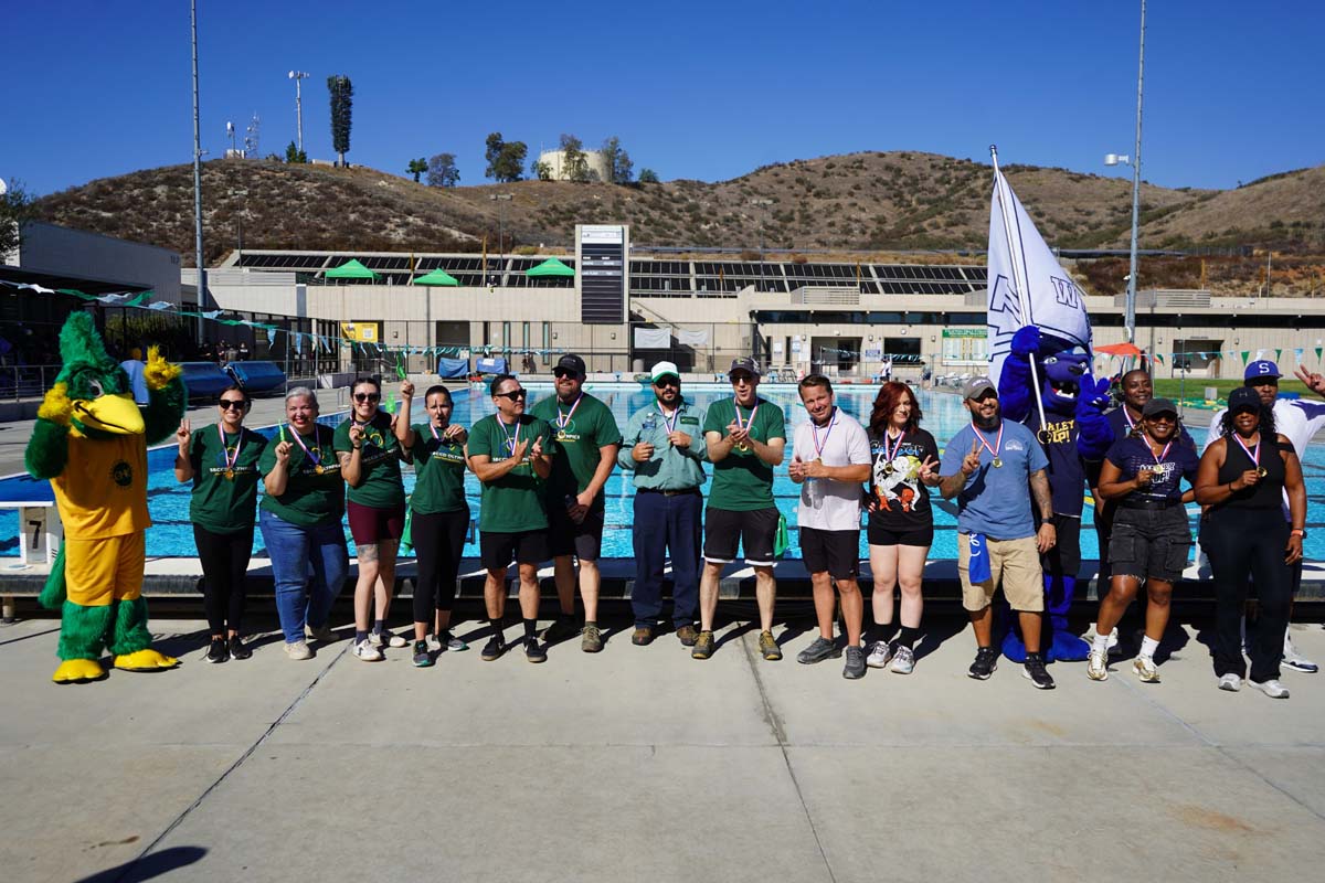 Participants at CHC Olympics.