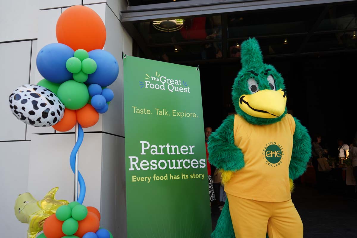 Attendees at The Great Food Quest Premiere.