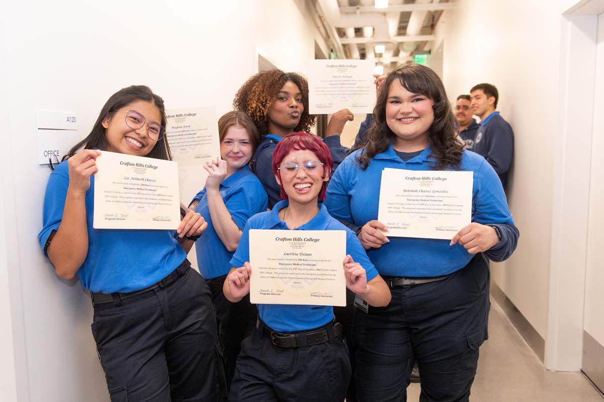 January 7, 2026 EMT Graduation