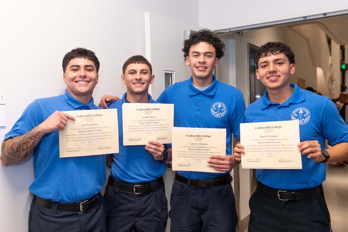 January 7, 2026 EMT Graduation